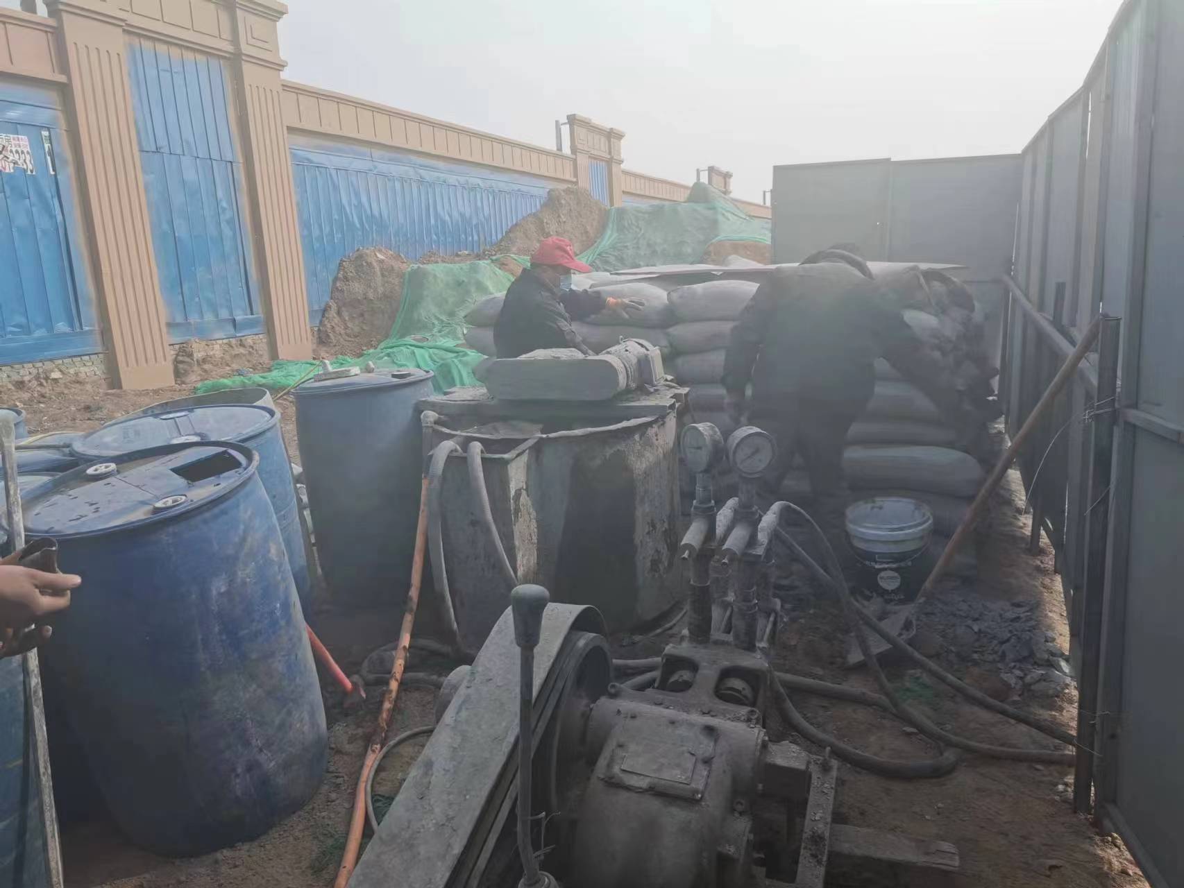 德钦房屋下沉注浆